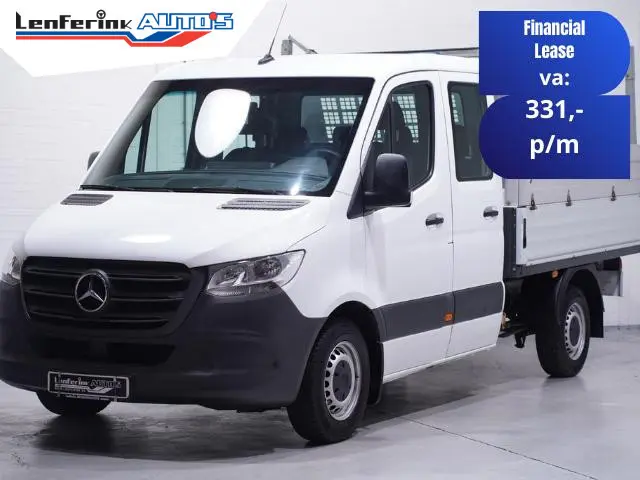 Mercedes Sprinter 211 CDI Dubbel Cabine 6-Zits Pickup Open Laadbak Airco, Trekhaak, LxBxH 270x203x80...