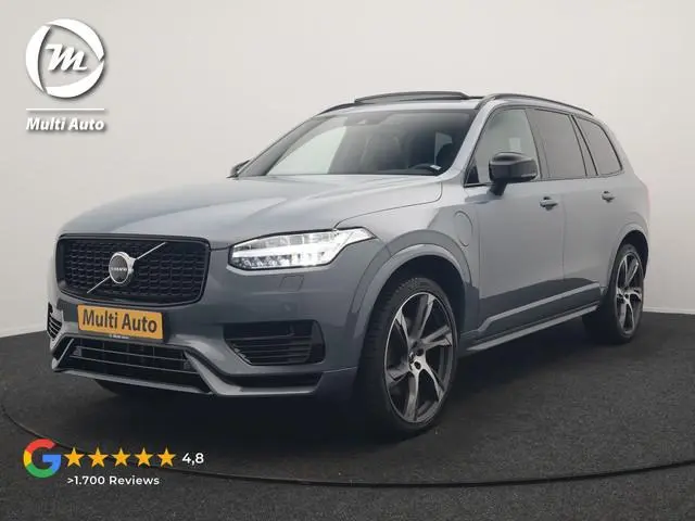 Volvo XC90 T8 Recharge AWD R-Design 7 Pers Long Range PHEV 456pk Dealer O.H | Luchtvering | Trekhaak...