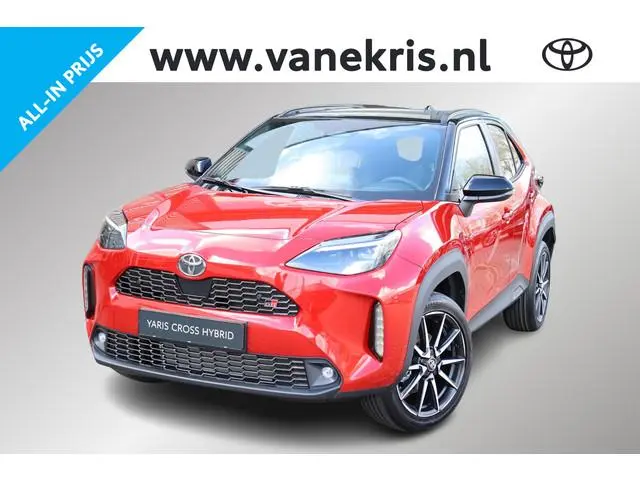 Toyota Yaris Cross 1.5 Hybrid 130 GR SPORT, GR SPORT Plus Pack , Nieuw en direct leverbaar met €2.50...