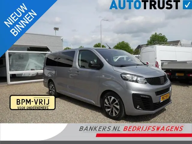 Fiat Scudo 2.0 MultiJet 140PK Dubbel Cabine AC-NAV-glaslook