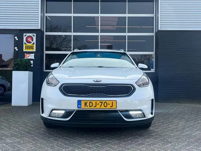 Kia Niro 1.6 Hybrid BusinessLine, Automaat, SOH 100%, Android, Bluetooth, Cruise, Navi, Stuur/ Stoel...