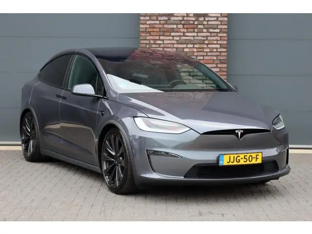 Tesla Model X Plaid AWD 6p. 100kWh | 1020pk | 71.500,- ex BTW | Luchtvering | Autopilot | Carbon | T...