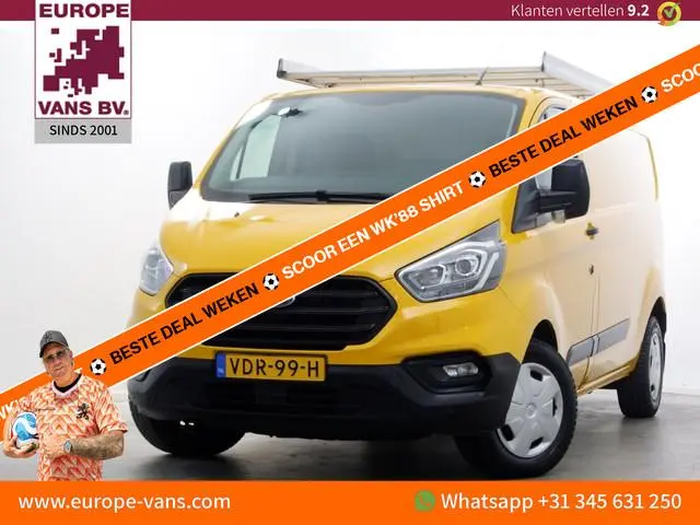Ford Transit Custom 340 2.0 TDCI 130pk L2H1 Trend Airco/Trekhaak 2800kg 03-2020