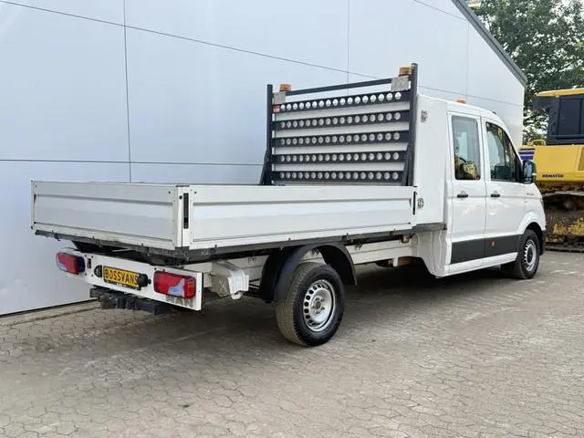 MAN TGE 3.140 2.0 TDI Automaat Open Laadbak Kist Dubbele cabine 6-persoons Airco Trekhaak Navigatie...