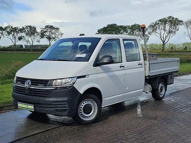 VOLKSWAGEN TRANSPORTER 2.0 TDI l2 dubbel cabine ac!