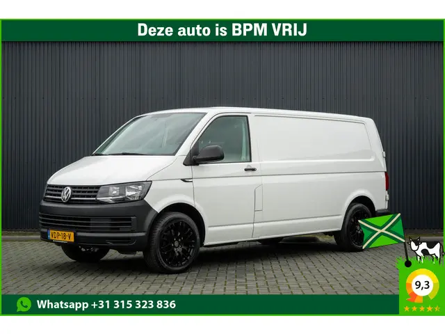 Volkswagen Transporter T6 L2H1 | 102 PK | 3-Zits | Airco