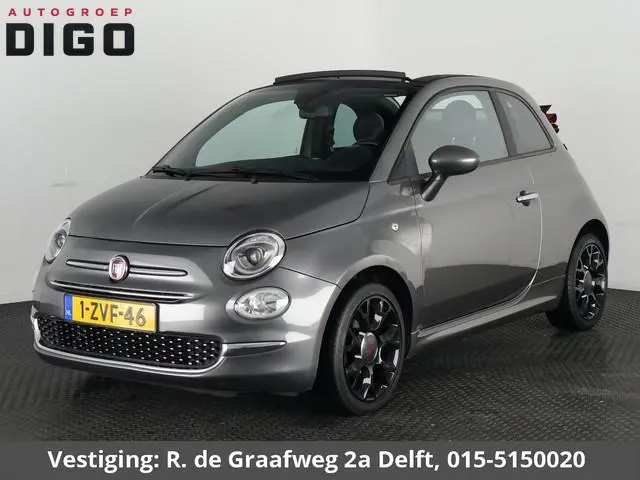 Fiat 500 C 0.9 TwinAir Turbo 500S Cabrio | Climate Control | Sportstoelen Half Leder | Lichtmetalen...