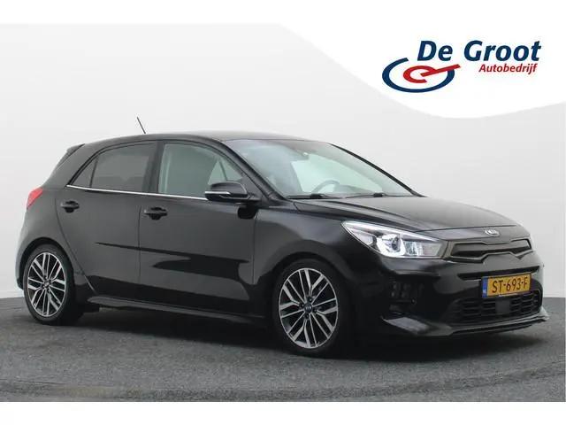 Kia Rio 1.0 TGDI GT-Line Camera, Apple CarPlay, KeyLess, Leder/Stof, Navi, PDC, 17"