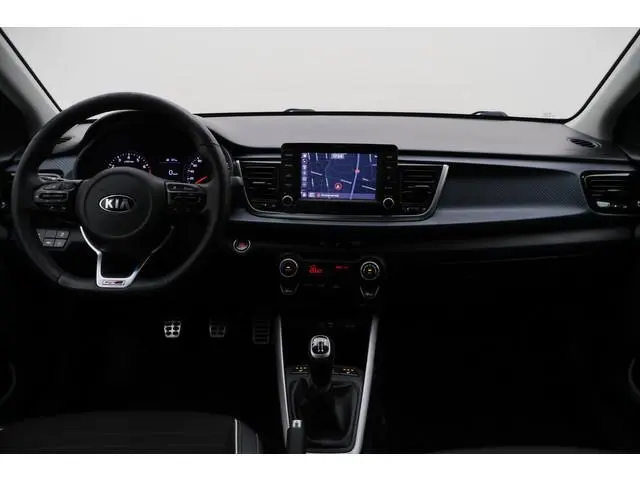 Kia Rio 1.0 TGDI GT-Line Camera, Apple CarPlay, KeyLess, Leder/Stof, Navi, PDC, 17"