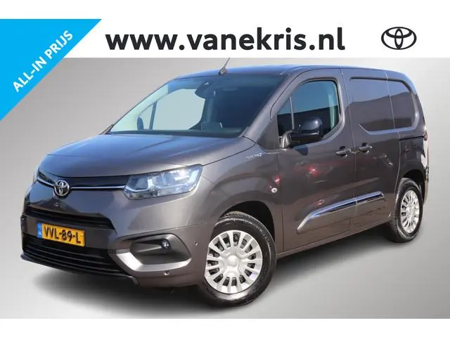 Toyota PROACE CITY Electric Prof 50 kWh, Bijrijdersstoel en 2e schuifdeur, Laadvloer, Lat om Lat, BS...