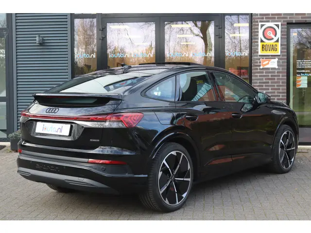 Audi Q4 Sportback e-tron 50 quattro Advanced edition 77 kWh Optiek Zwart Pano/Keyless/Navi+/Elek. st...