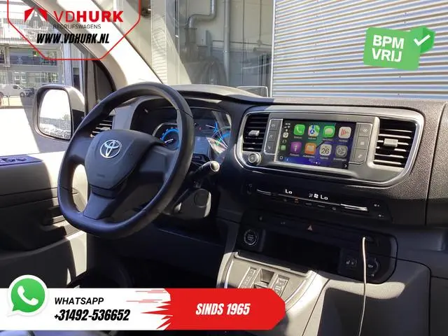 Toyota PROACE Electric Worker L3 75 kWh 345km WLTP 2x Schuifdeur/ LED/ Head-Up/ Snellader/ Keyless/...