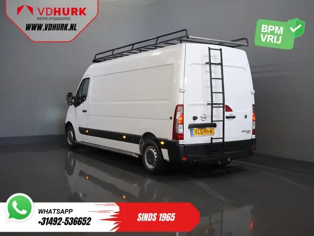 Opel Movano 2.3 Turbo 136PK  L3H2 Camera/ Climate/ Cruise/ PDC/ Trekhaak / 2,5T trekgew./ Imperiaal+...