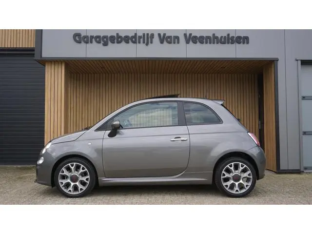 Fiat 500 0.9 80pk Twinair Turbo 500S Pano.Dak Virtual Cockpit 16inch LM Clima H-Leder *NL auto* 5157...