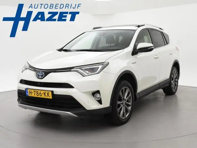 Toyota RAV4 2.5 HYBRID AWD EXECUTIVE + SCHUIFDAK | LEDER | TREKHAAK | 360 CAMERA ADAPTIVE CRUISE | F...