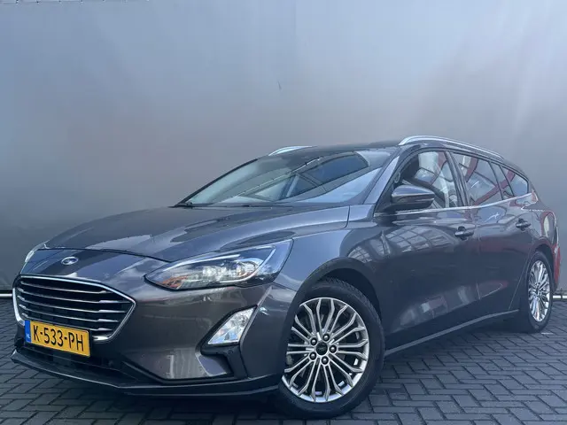 Ford Focus Wagon BWJ 2021 1.5 120 PK  EcoBlue Titanium X Business TREKHAAK | HALF LEDER | ELEKTR. ST...