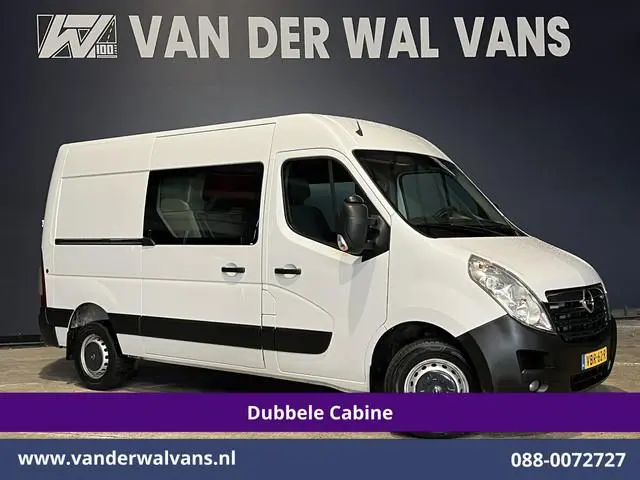 Opel Movano 2.3 CDTI 146pk L2H2 Dubbele Cabine Euro6 Airco | Camera | Navigatie | Cruisecontrol Chau...