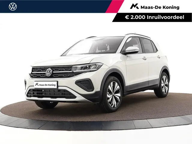 Volkswagen T-Cross Life Edition 1.0 TSI 95 PK 5 versn. Hand · Comfort pakket · Parkeersensoren voor...