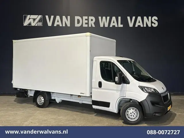 Peugeot Boxer 2.2 BlueHDi 141pk Bakwagen 436cm Lang Laadklep Euro6 Airco | Cruisecontrol | 955kg laa...