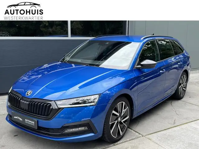 ŠKODA Octavia Combi 1.0 e-TSI 110PK DSG Sport Business LED Climate control Sportstoelen Stuurverwarm...