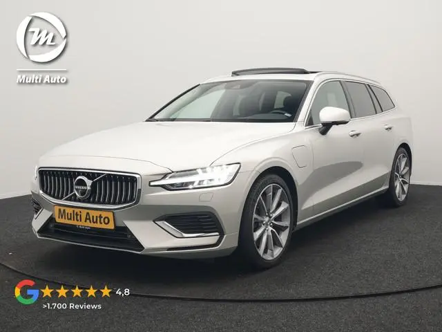Volvo V60 T6 Recharge AWD Inscription PHEV Long Range 350pk Dealer O.H | Trekhaak Af Fabriek | Panod...