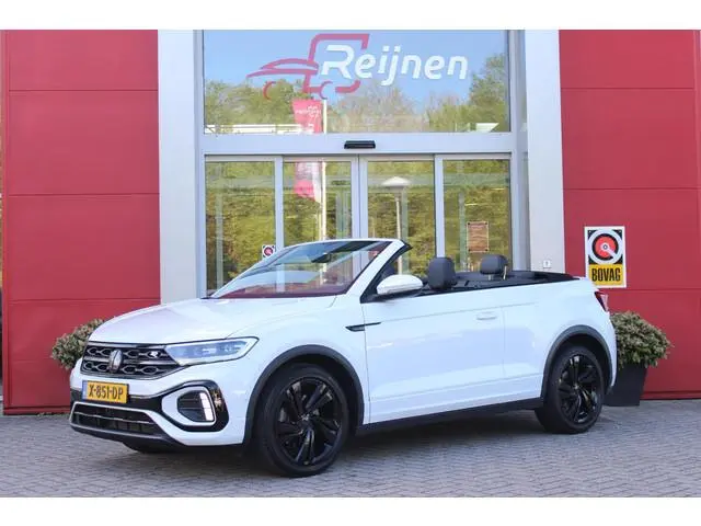 Volkswagen T-Roc Cabrio 1.5 TSI 150PK AUTOMAAT R-LINE BLACK STYLE | AFNEEMBARE TREKHAAK | ACHTERUITR...