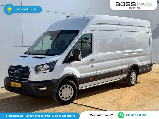 Ford e-Transit 68kWh 184PK L4H3 316km WLTP 94,7% (SOH) BEV Snelladen Carplay Climate control Parkeer...