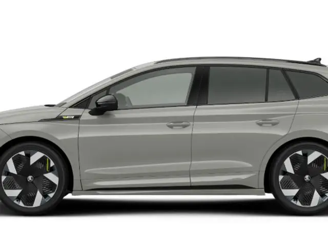 Škoda Enyaq iv RS Elektromotor 250 kW / 340 PK SUV Elektrische 21'' vision velgen | Panoramisch schu...