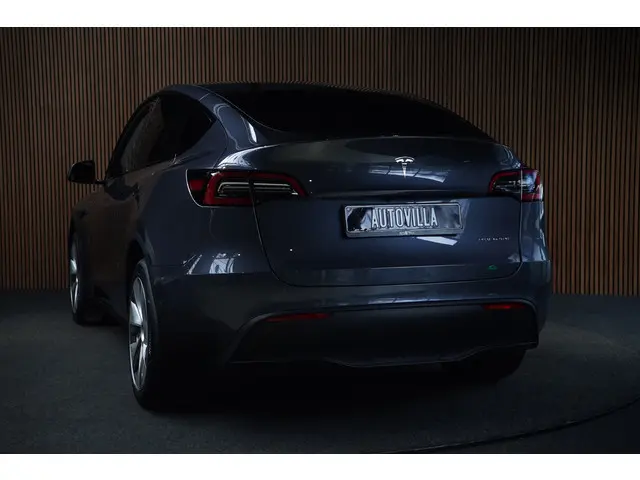 Tesla Model Y Long Range Dual Motor AWD 514pk Afn. trekhaak Navi Camera Leer Warmtepomp ACC Autopilo...