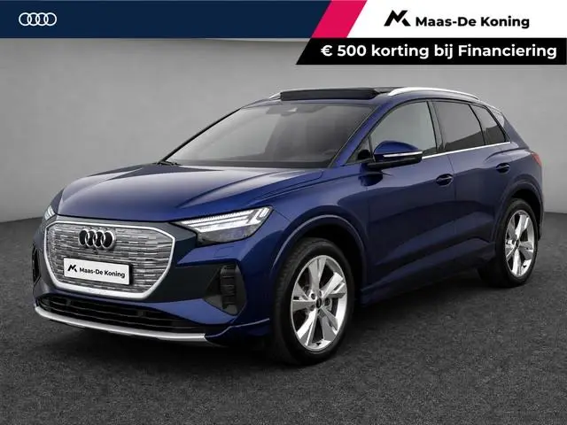 Audi Q4 e-tron 45 quattro Advanced edition 82 kWh 210kW/286PK · Panoramadak · Trekhaak · Camera · Ap...