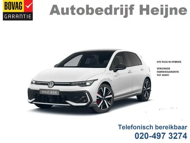 Volkswagen Golf GTE 1.5 eHybrid 272 PK HYBRID GTE-SPORT LEDER/LED-MATRIX/HEAD-UP!/18-INCH/TREKHAAK