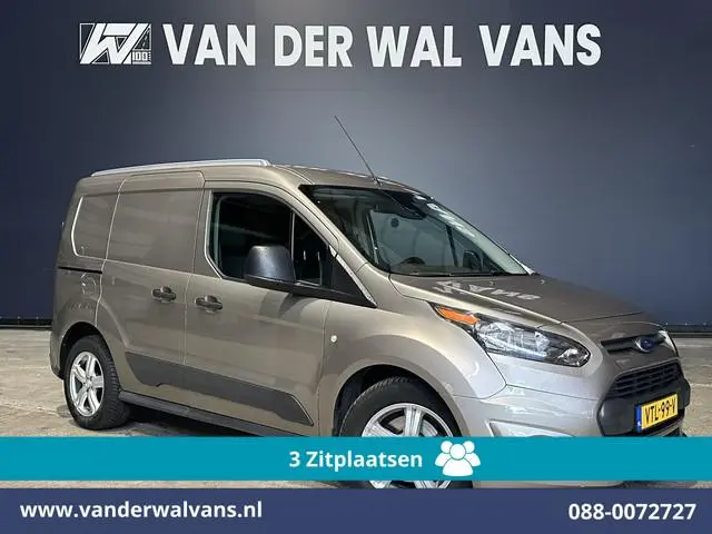 Ford Transit Connect 1.5 TDCI L1H1 Euro6 Airco | 3-Zits | 2x Zijdeur | Trekhaak | LM Velgen | Verwar...