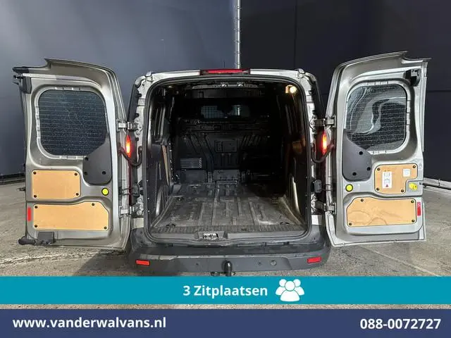 Ford Transit Connect 1.5 TDCI L1H1 Euro6 Airco | 3-Zits | 2x Zijdeur | Trekhaak | LM Velgen | Verwar...