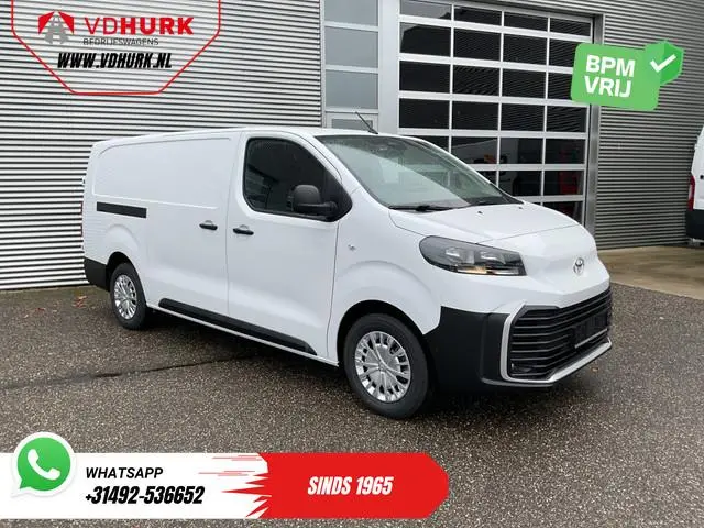 Toyota e-ProAce Worker L3 75 kWh 350 km WLTP Carplay/ Snellader/ Standkachel/ Cruise/ Airco/ Camera/...
