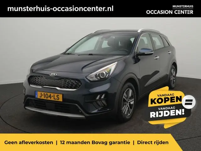 Kia Niro 1.6 GDi Hybrid DynamicLine - RIJKLAARPRIJS - All Seasonbanden - Achteruitrijcamera - Apple...