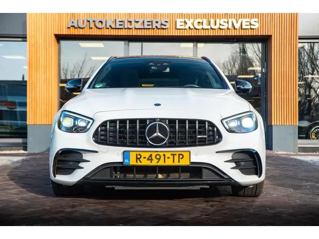 Mercedes-Benz E-Klasse Estate 53 AMG 4MATIC Premium 360 Cam Panodak Burmester Ambient 360 Cam Leer A...