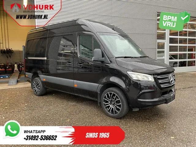 Mercedes-Benz Sprinter 319 CDI Aut. L2H2 Adapt.Cruise/  2x Schuifdeur/ 3.5t Trekverm./ LED/ 10,25" M...