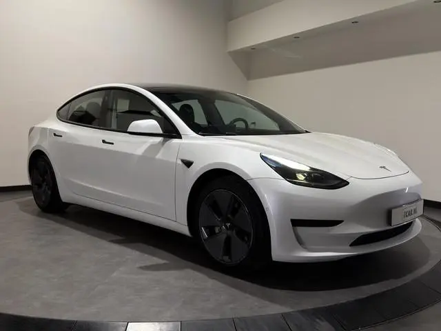Tesla Model 3 Standard RWD Plus 60 kWh | Panoramadak | zwart leer | ACC