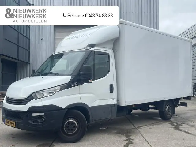 Iveco Daily 35S14 2.3 | AUTOMAAT | BAKWAGEN / MEUBELBAK | LAADKLEP | CAMERA | CLIMATE CONTROL | BLUE...