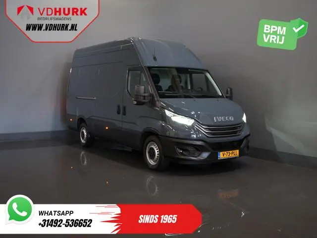 Iveco Daily 35S21HV 3.0 180 pk Aut. L2H3 LED/ 3.5t Trekverm./ Adapt.Cruise/ Carplay/ Gev.Stoel./ Cli...