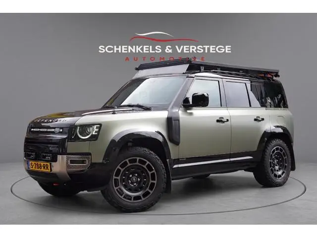 Land Rover Defender 110 2.0 P400e 110 X / Matt PPF / 5 persoon / Pano / Quicksilver / Trekhaak / Urb...