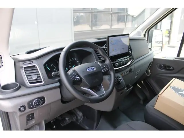 Ford e-Transit 350 L3H2 Trend 68 kWh Vol Elektrisch - 360 Camera - Pro Power Onboard - Dodehoek Assi...