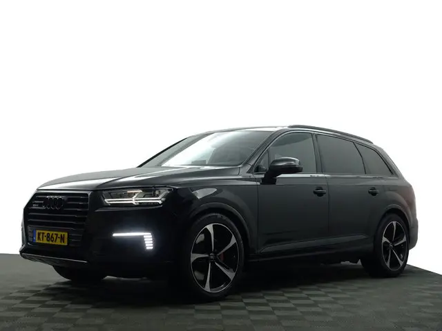 Audi Q7 3.0 TDI e-tron Quattro S Line Black Optic Aut- Luchtvering, Sfeerverlichting, Standkachel, X...