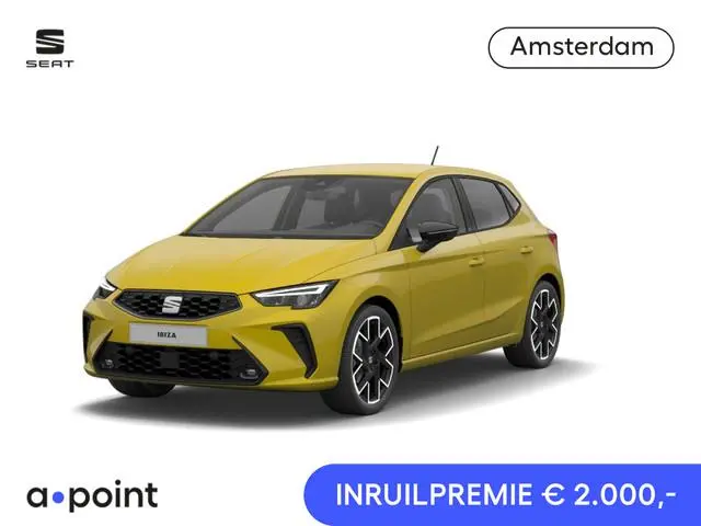 SEAT Ibiza 1.0 EcoTSI FR Business Connect | *NIEUW* Python Yellow Metallic | DSG-Automaat | Velgen '...
