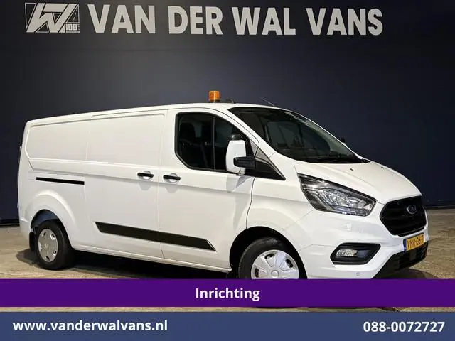 Ford Transit Custom 2.0 TDCI 130pk L2H1 Inrichting Euro6 Airco | Camera | Omvormer | LED | Cruisecon...