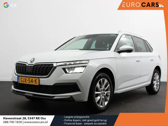 Skoda Kamiq 1.0 TSI 110pk DSG Style Navigatie Apple Carplay/Android auto Parkeersensor achter Cruise...