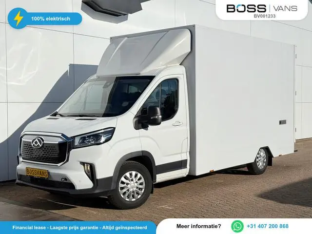 Maxus eDeliver 9 Plancher 65kWh Elektrisch 172km WLTP Bakwagen Lowliner LED Airco Adaptieve Cruise C...