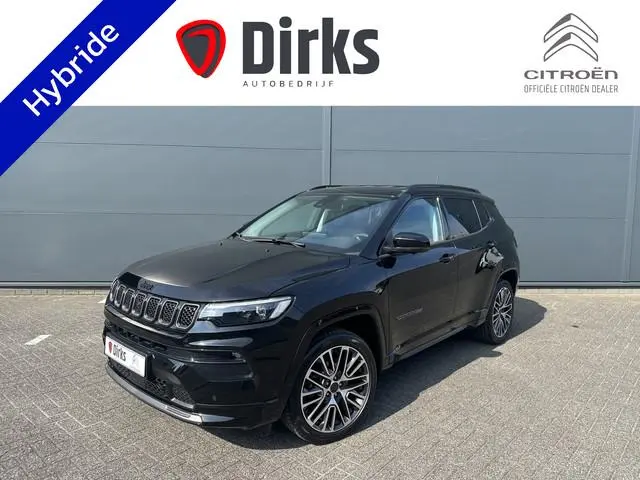 Jeep Compass 1.5T e-Hybrid Summit (Leder incl verwarming/koeling/geheugen - Elektrische Klep - Adapt...