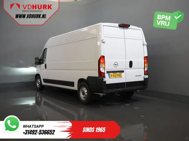 Opel Movano 2.2 140 pk L3H2 LED/ Virtual Cockpit/ 3.0t Trekverm./ 270Gr.Deuren/ Carplay/ Climate/ Na...