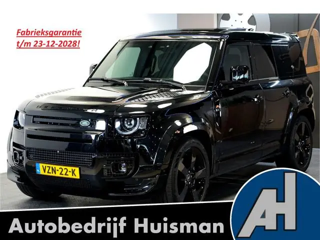 Land Rover Defender 5.0 P525 110 V8 GRIJS KENTEKEN!! PANORAMADAK + MERIDIAN SURROUND + MATRIX LED +...